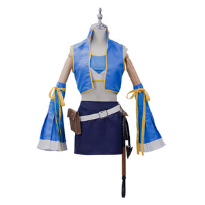 Rulercosplay FAIRY TAIL Lucy Heartfilia Uniform Suit Cosplay Costume With Accessories