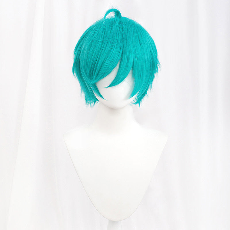 Rulercosplay All Purpose Wig Hair Style Straight Hair 30CM With Multicolor For Party Cosplay Wig