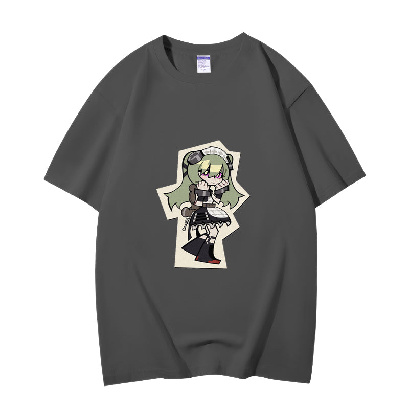 Fashion Anime Zenless Zone Zero Corin Wickes 230g GSM Hipster Style Oversized Cotton T-shirt