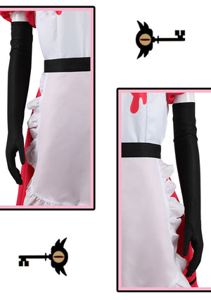 Rulercosplay Hazbin Hotel Niffty Uniform Suit Cosplay Costume With Accessories