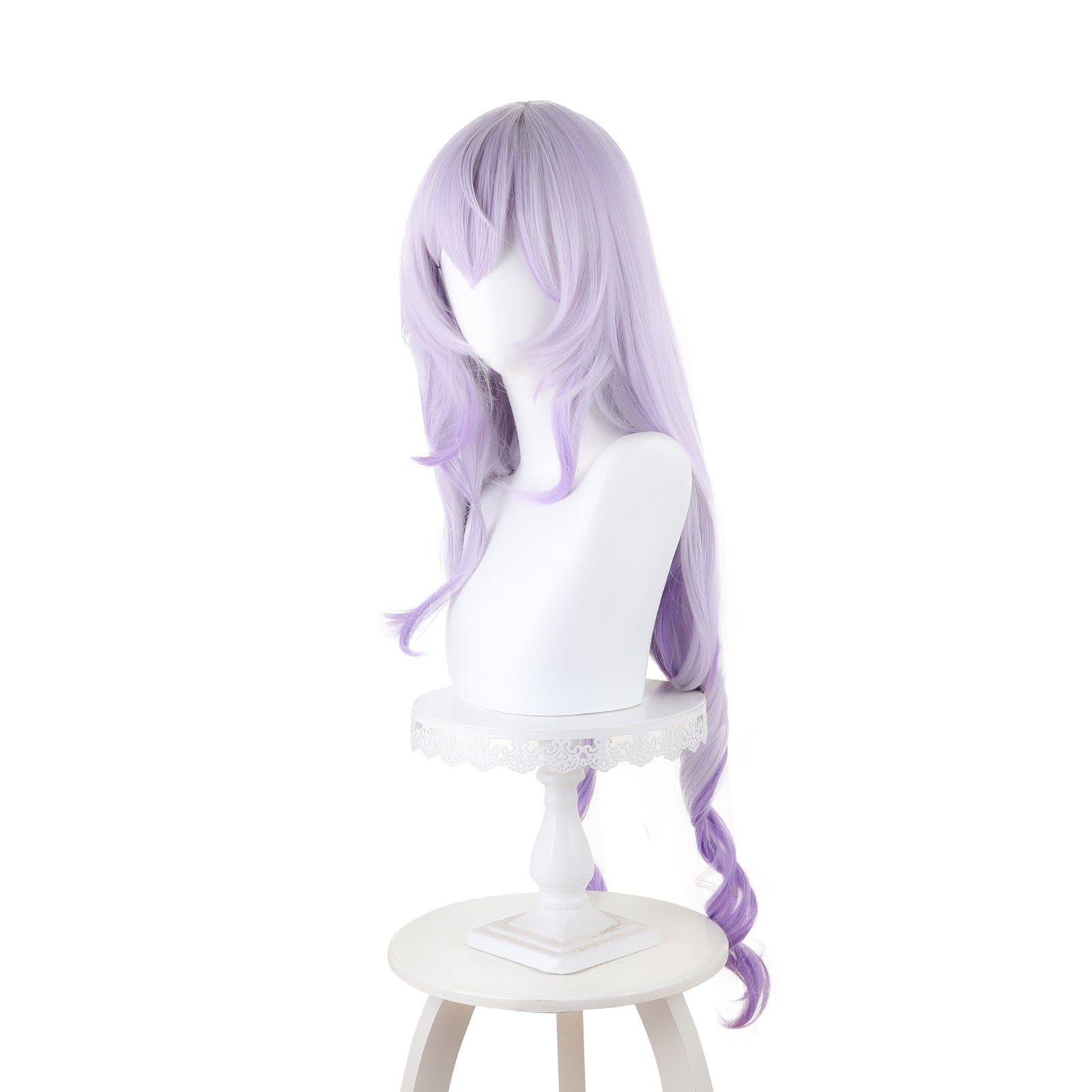 Rulercosplay Game Honkai Star Rail Black Swan Purple Long Cosplay Wig