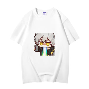 Fashion Anime Honkai Star Rail Trailblazer 230g GSM Hipster Style Oversized Cotton T-shirt