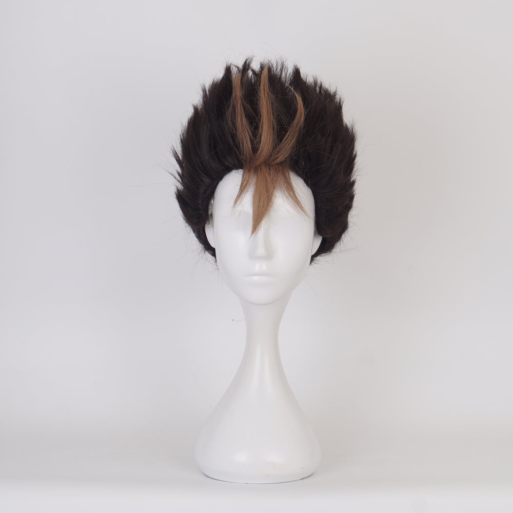 Brown male outlet cosplay wig