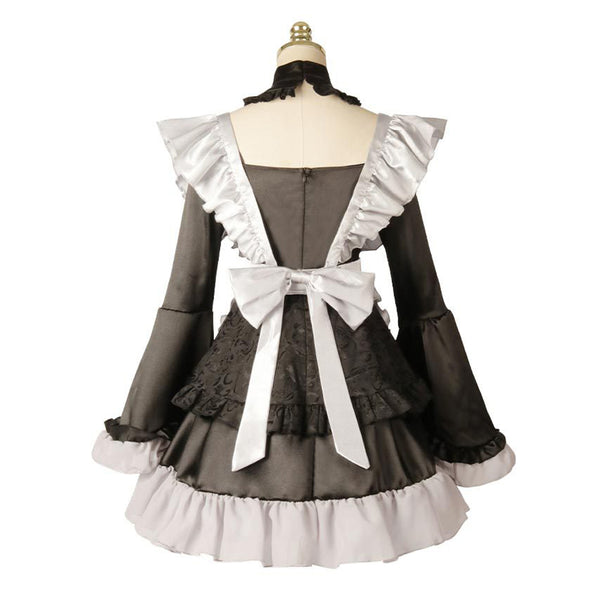 Rulercosplay Anime My Dress-Up Darling Kitagawa Marin Black Maid Dress