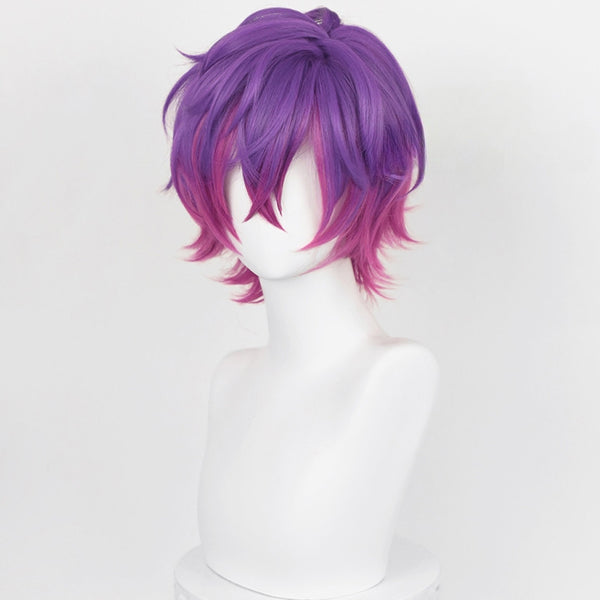 Virtual r NIJISANJI Noctxy Uki VioletaNew Outfit Purple Cosplay Wig