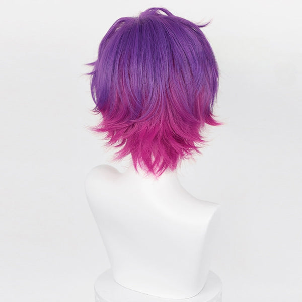 Virtual r NIJISANJI Noctxy Uki VioletaNew Outfit Purple Cosplay Wig